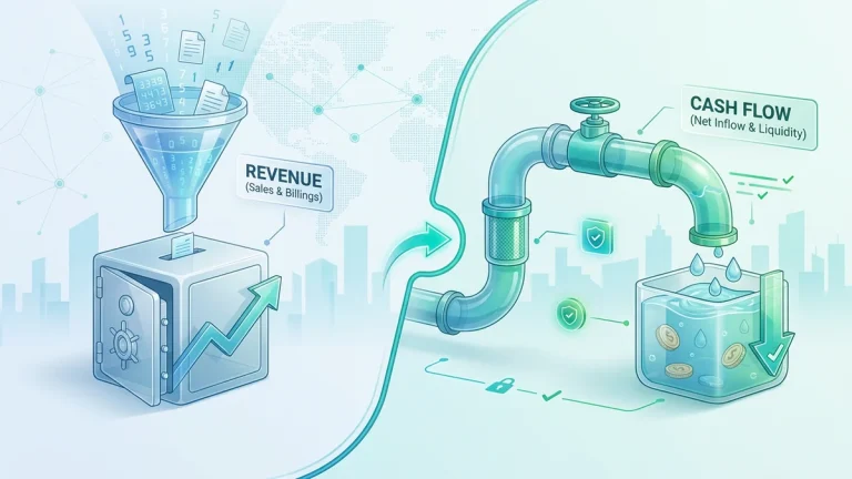 现金流与收入有什么区别？Cash Flow VS Revenue的特色图
