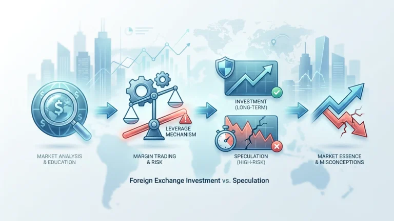 外汇投资还是投机丨外汇交易误区的特色图