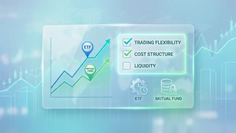 交易所交易基金（ETF）和共同基金（Mutual Fund）的区别的特色图