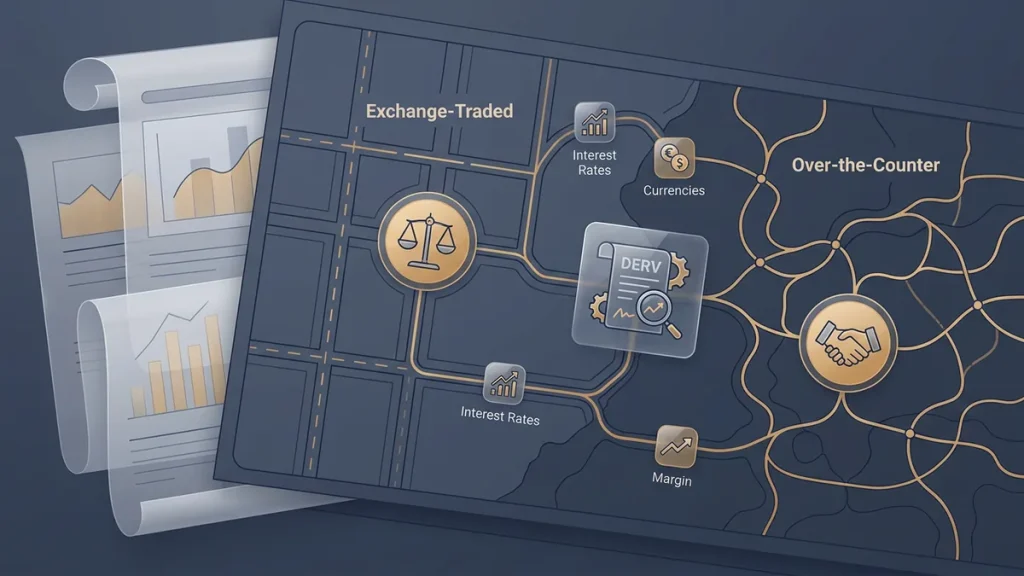 什么是金融衍生品?(Derivatives)中关于场内交易(ETD)与场外交易(OTC)的鸿沟的上下文插图