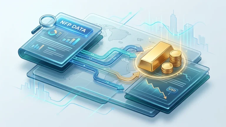 非农就业数据对黄金价格的影响的特色图
